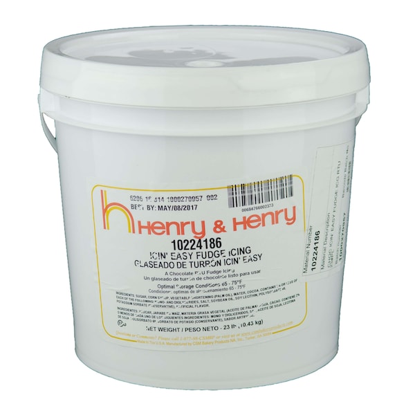 Henry and Henry Chocolate Fudge Glaseado, 23 libras - 10224186