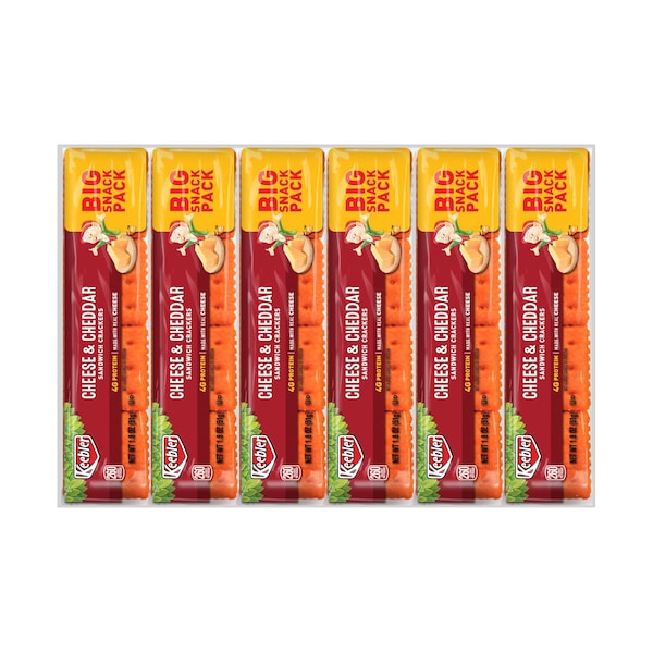 Galletas Sandwich con Queso y Cheddar Keebler Keebler de 1.8 oz. paquete, PK144 - 3010021146
