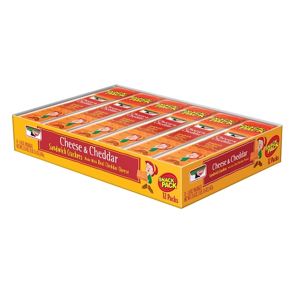 Galletas Sandwich con Queso y Cheddar Keebler Keebler de 1.8 oz. paquete, PK144 - 3010021146