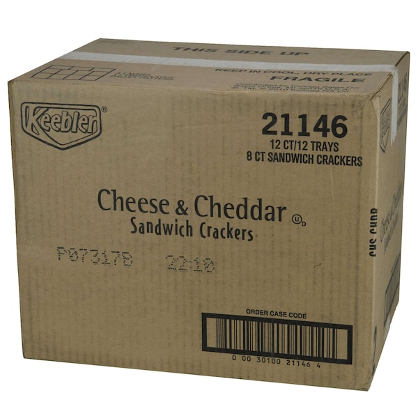 Galletas Sandwich con Queso y Cheddar Keebler Keebler de 1.8 oz. paquete, PK144 - 3010021146
