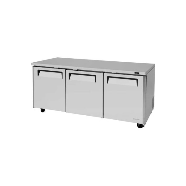 Turbo Air Turbo Air MUR-72 M3 Series - Undercounter Refrigerator 72-2/3"W - 3 Door - MUR-72-N