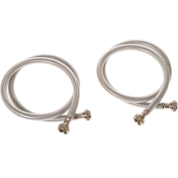 Ge Polymer Coated 4 ft. Washer Hoses - Pair - WX14X10005