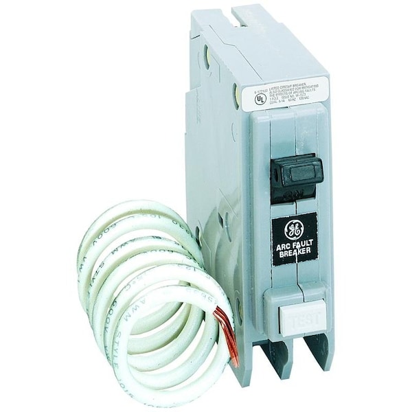 Ge Industrial Solutions Circuit Breaker, THQL Series, 20A, 1 Pole, 120/240V AC, 10kA at 120/240V AC - THQL1120AFP2