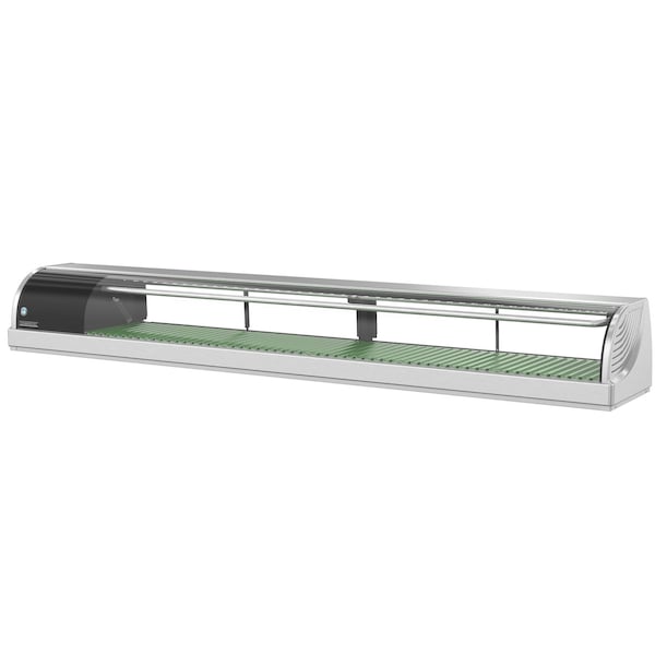 Hoshizaki America Refrigerator, Left Side Condenser Display Case, Half Glass Doors,  - HNC-210BA-L-SLH