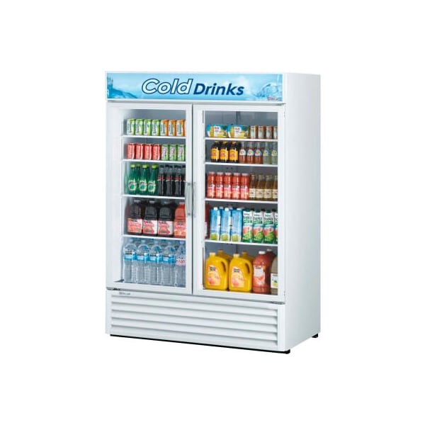 Turbo Air Swing Glass Door Merchandiser 56"W - 2 Door - TGM-50RS-N