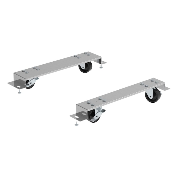 Hoshizaki America Caster & Rail Kit for Two Section Back Bar Refrigerators,  - HS-5663