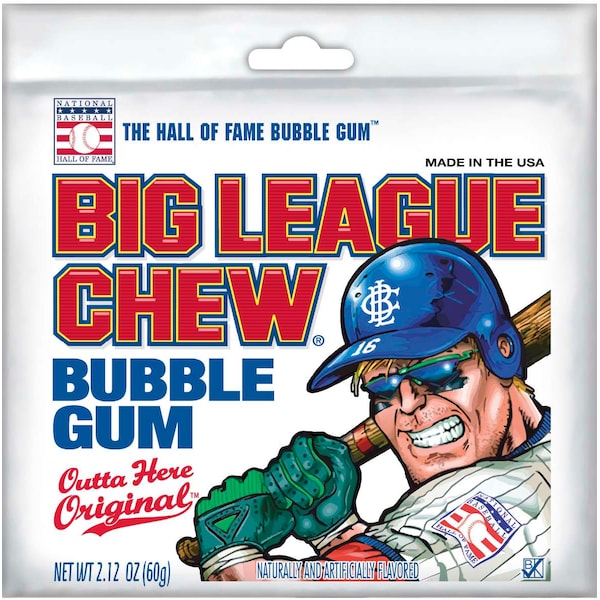 Big League Chew Big League Chew Original 2.12 oz., PK108 - 66000
Mascar Big League Chew Original 2.12 oz., PK108 - 66000