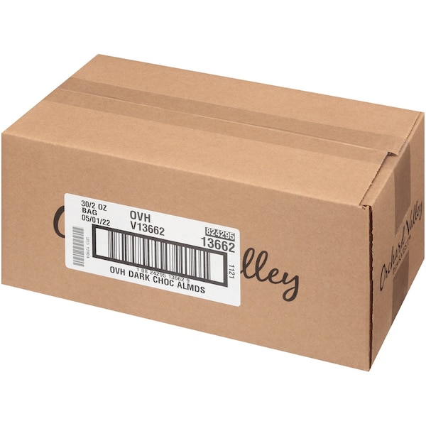Valle del Huerto 2 oz. Almendras con Chocolate Oscuro de Orchard Valley Harvest, PK30 - V13662