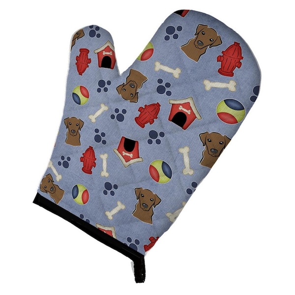 Carolines Treasures Dog House Collection Chocolate Labrador Oven Mitt - BB4013OVMT