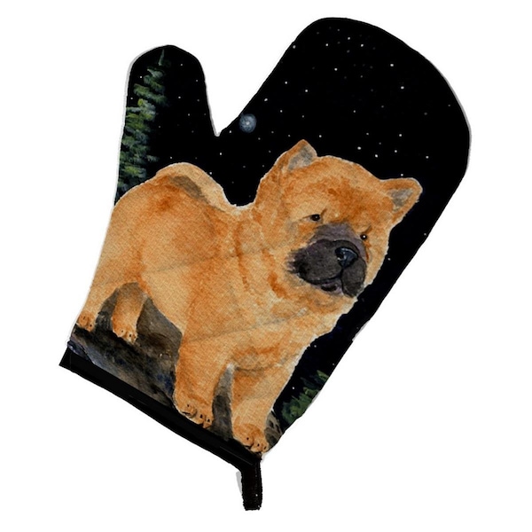 Carolines Treasures Starry Night Chow Chow Oven Mitt - SS8488OVMT
