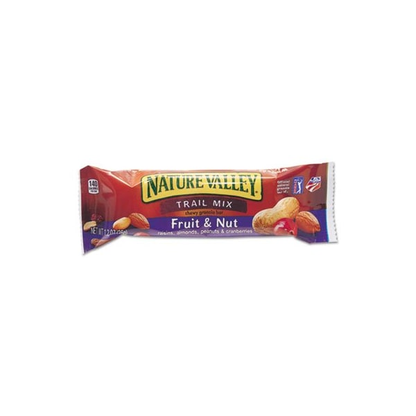 Advantus NaturValley, BARRAS DE GRANOLA, CEREALES CHISPADOS TRAIL MIX, BARRA DE 1.2 OZ, PAQUETE DE 16 - SN1512
