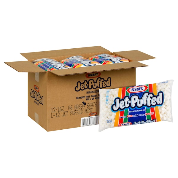 Jet-Puffed Mini Marshmallows Blancos de 1lb, PK12 - 10600699660768