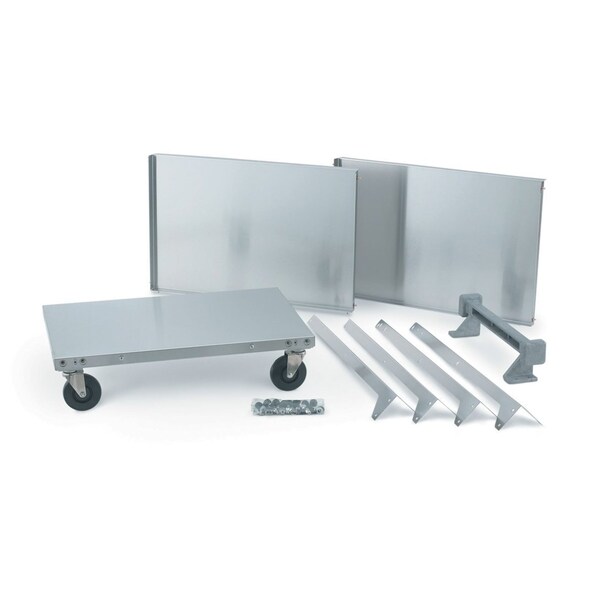 Vollrath Co VollrathÂ Knocked-Down Stainless Steel Utility Cart, , 30-7/8X17-3/4X33-3/4, 400 Lb Cap. - 97326