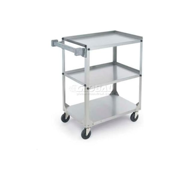 Vollrath Co VollrathÂ Knocked-Down Stainless Steel Utility Cart, , 27-1/2X15-1/2X32-5/8, 300 Lb Cap. - 97320