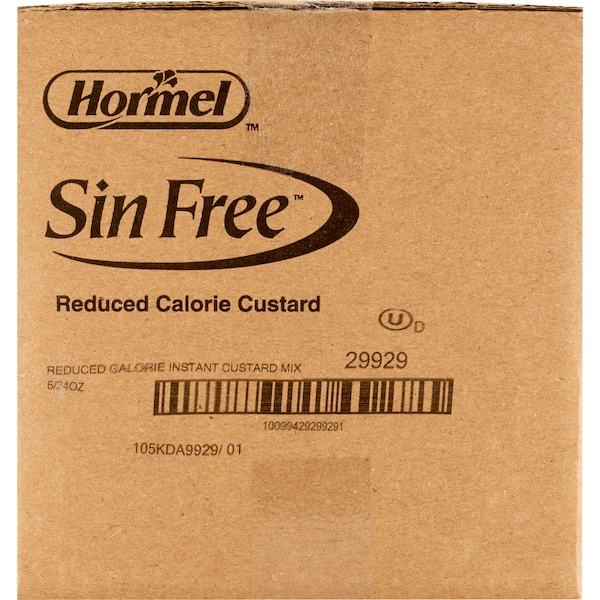 Sinfree Hormel Vital Cuisine Postre de crema de huevo de calorías reducidas, paquete de 6 - 29929