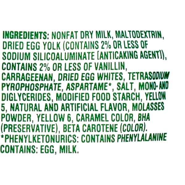 Sinfree Hormel Vital Cuisine Postre de crema de huevo de calorías reducidas, paquete de 6 - 29929