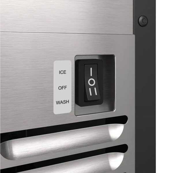 Avallon 15 Inch Wide 26 Lbs BuiltIn Free Standing Ice Maker - AIMG151PSSILH