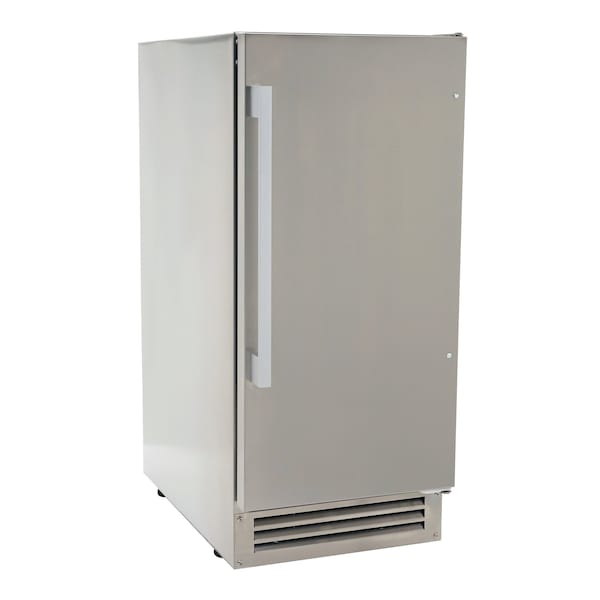 Avanti Outdoor Built-In 15 in. Ice Maker, Stainless Steel - OIM1550U3S