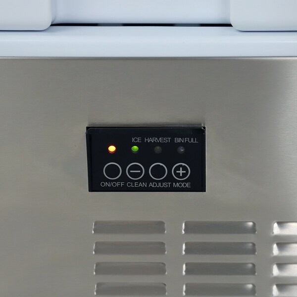 Avanti Outdoor Built-In 15 in. Ice Maker, Stainless Steel - OIM1550U3S