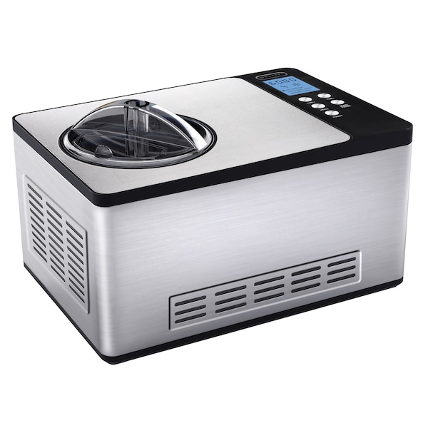Whynter Ice Cream Maker, Stainless Steel, Overall Depth - Ice Machines: 11" - ICM-200LS