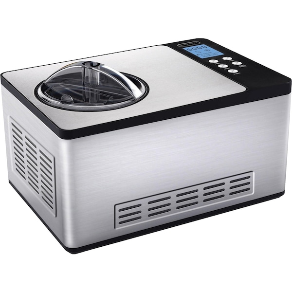 Whynter Ice Cream Maker, Stainless Steel, Overall Depth - Ice Machines: 11" - ICM-200LS