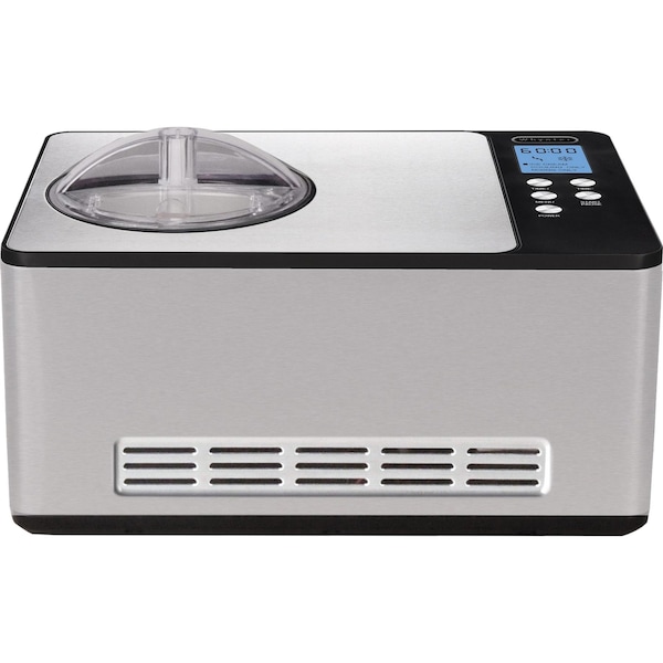 Whynter Ice Cream Maker, Stainless Steel, Overall Depth - Ice Machines: 11" - ICM-200LS