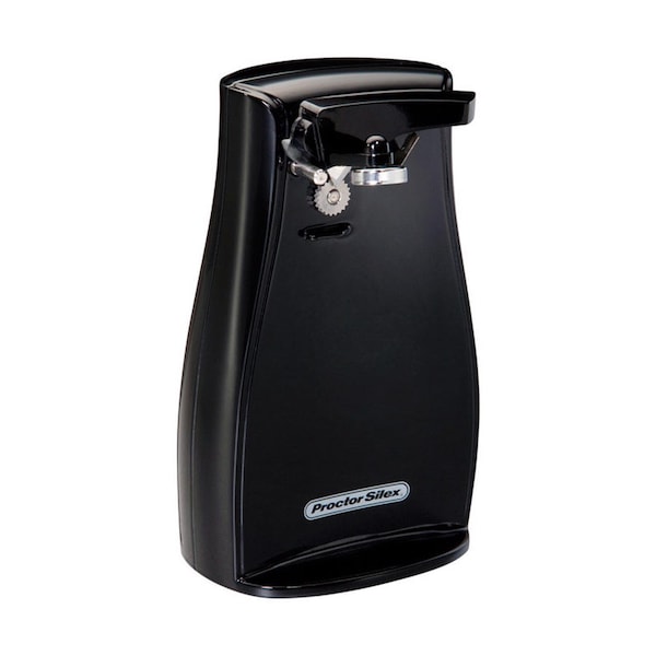 Hamilton Beach Proctor Silex Power Opener Black 120 V Electric Can Opener Magnetic Lid Holder - 75217PS