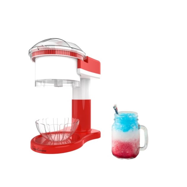 Hastings Home Shaved Ice Maker, Snow Cone, Italian and Slushy Machine for Home Use, Countertop Electric Ice Shaver - 646143WGM