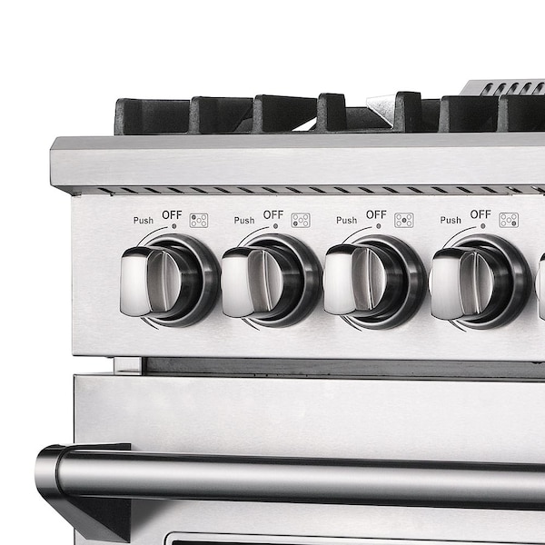 Forno Lseo Professional 30In. Freestanding Gas Range - FFSGS6275-30