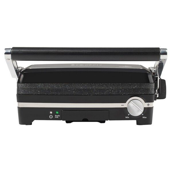 Starfrit The Rock 1,500-Watt Panini Maker with Reversible Plates - 024505-002-0000