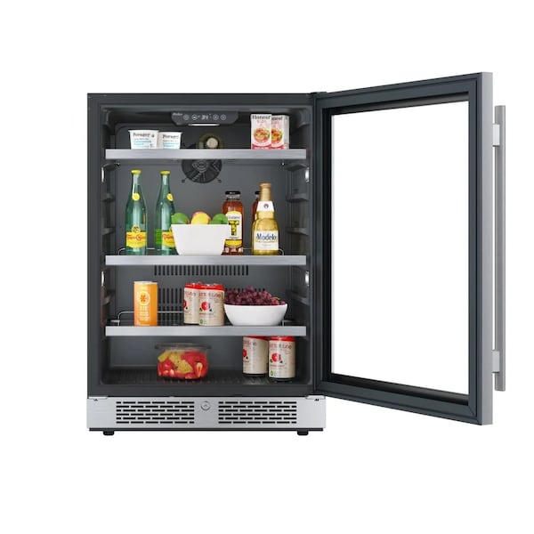 Avallon 24 Inch Wide 140 Can Energy Efficient Beverage Center - ABR242SGRH