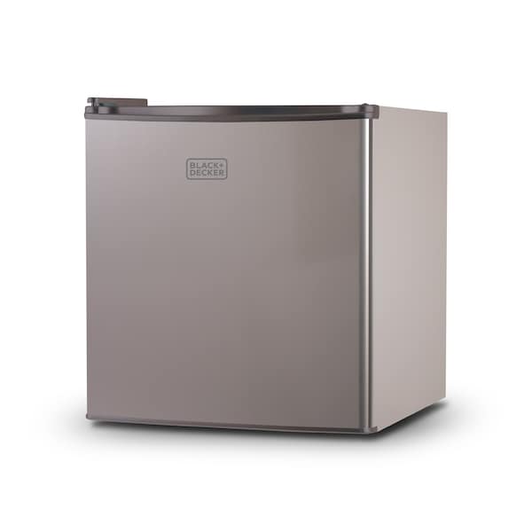 Black & Decker Compact Refrigerator Energy Star Single Door Mini Fridge with Freezer, 1.7 Cubic Ft., VCM - BCRK17V