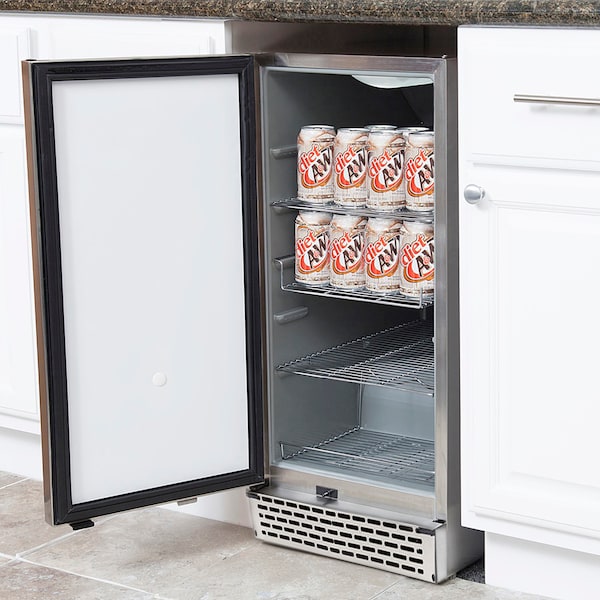 Whynter Whynter BOR-326FS Energy Star Stainless Steel 3.0 cu. ft. Indoor/Outdoor Beverage Refrigerator - BOR-326FS