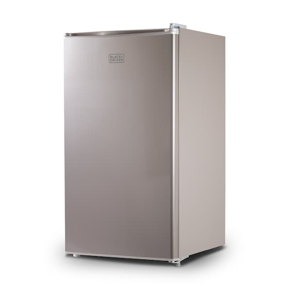 Black & Decker Compact Refrigerator Energy Star Single Door Mini Fridge with Freezer, 3.2 Cubic Ft., VCM - BCRK32V
