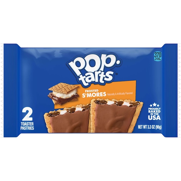 Kelloggs Pop-Tarts Frosted Open & Fold Display S'Mores Pastel 2 Piezas, PK72 - 3800022371

**Nota:** No estoy seguro de cómo traducir "pastry" en este contexto, por lo que lo traduje como "pastel".