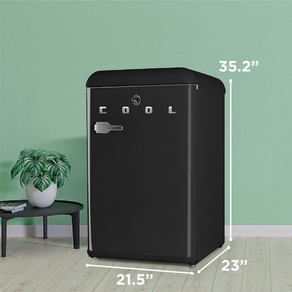 Commercial Cool 4.0 Cu. Ft. Freestanding Freezer - CCRR4LB