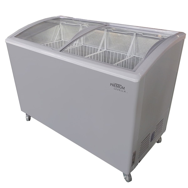 Premium Levella 9.5 cu ft Curved Glass Door Chest Freezer - PFR950G
