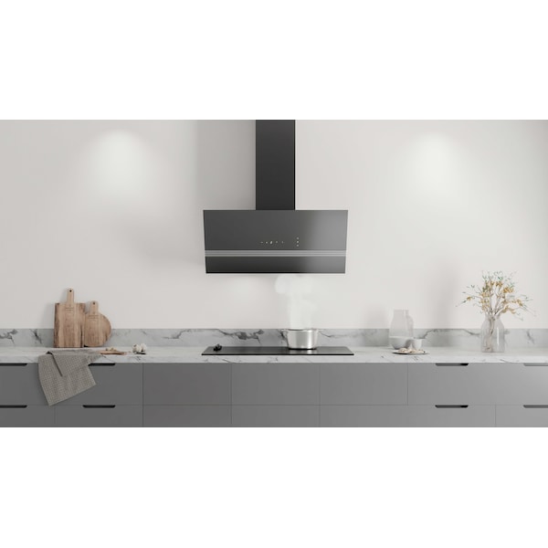 Distinct Kitchen And Bath Source 30" 474 CFM Convertible Wall Mount Range Hood with Mesh Filter and Light - Source 30 B