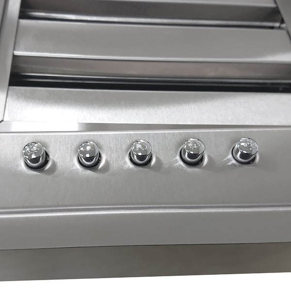 Forno Frassanito 33.5In. Recessed Range Hood with Baffle Filters - FRHRE5346-36