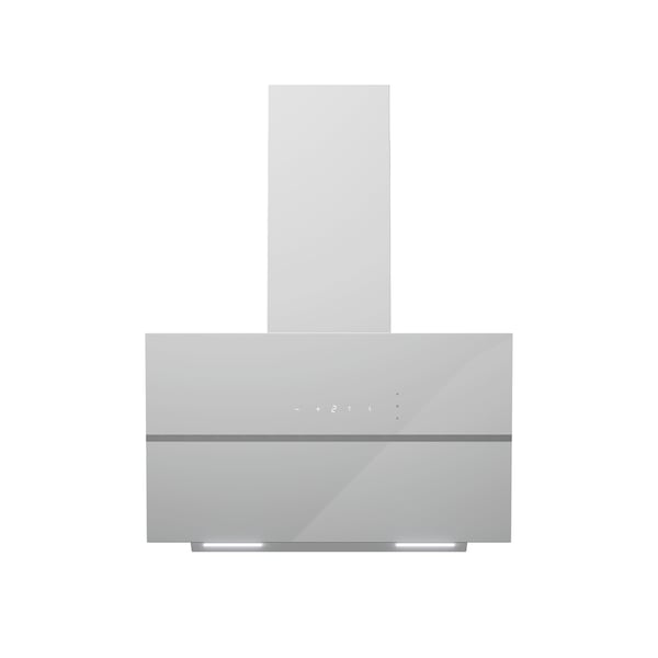 Distinct Kitchen And Bath Diamond Mini 30" 474 CFM Convertible Wall Mount Range Hood with Mesh Filter and Light - Diamond Mini White 30