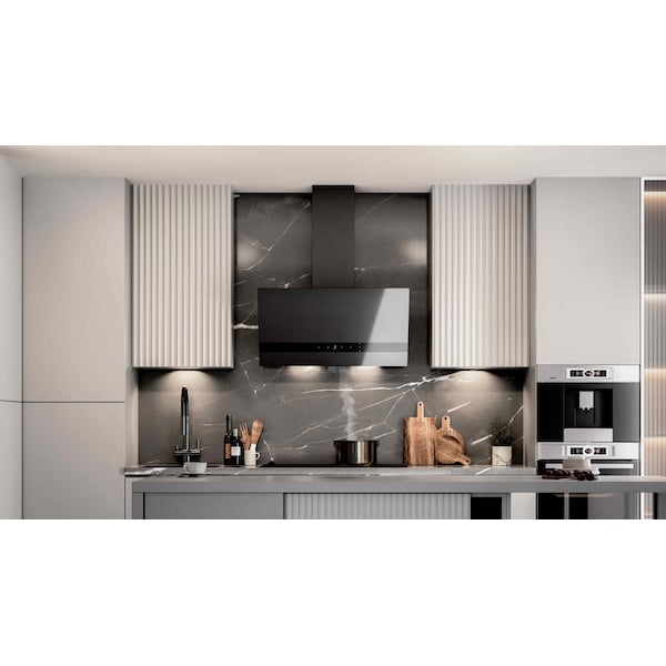 Distinct Kitchen And Bath MAT III 30" 456 CFM Convertible Wall Mount Range Hood with Mesh Filter and Light - MAT III 30