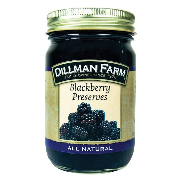 Conservas de mora negra totalmente naturales Dillman Farm en frasco de 16 oz - 21561