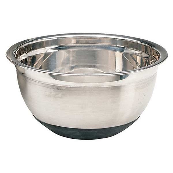 Crestware Mixing Bowl, Stainless Steel, 3 qt. - MBR03