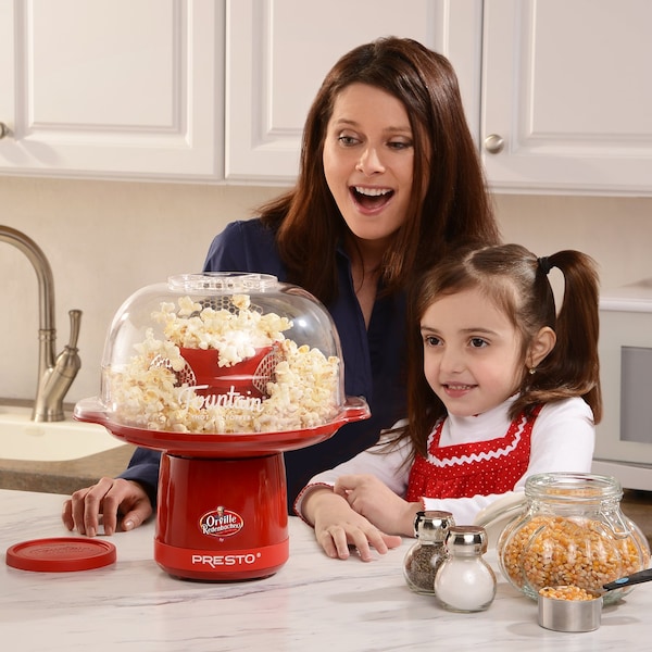 National Presto Hot Air Popper 20Cup Red - 04868