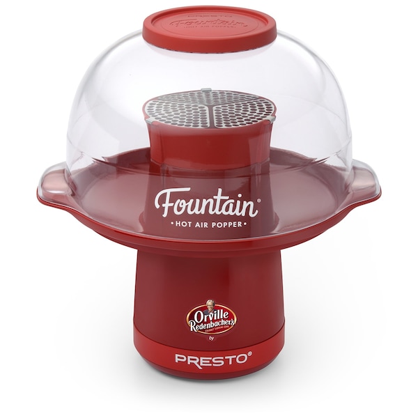 National Presto Hot Air Popper 20Cup Red - 04868