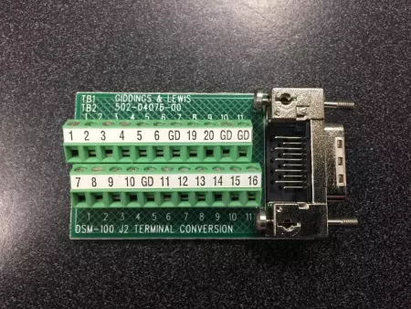 GIDDINGS & LEWIS J2 TERMINAL CONVERSION MODULE 502-04076-00
