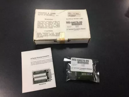 GIDDINGS & LEWIS J2 TERMINAL CONVERSION MODULE 502-04076-00