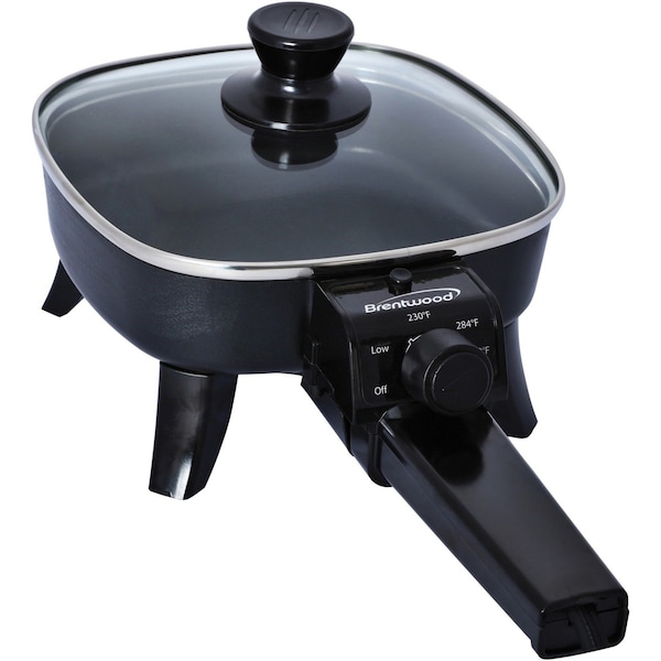 Brentwood Appliances Non-Stick Electric Skillet with Glass Li - SK45