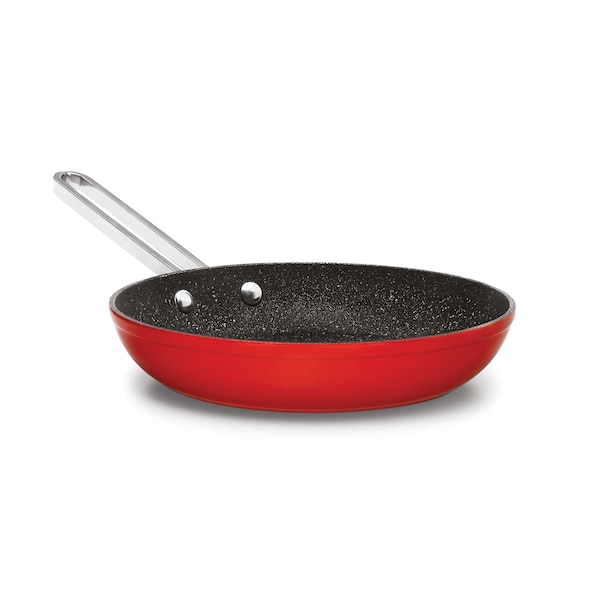 The Rock By Starfrit 6.5-In. Mini Fry Pan with Wire Stainless Steel Handle - 030242-006-0000