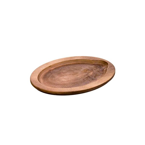 Lodge Lodge Oval Wood Walnut Stain Underliner, PK6 - UOPB